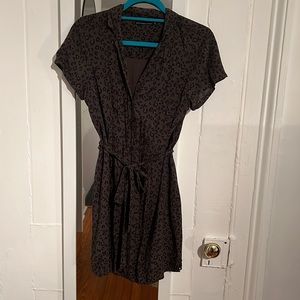 Abercrombie & Fitch cheetah print dress
